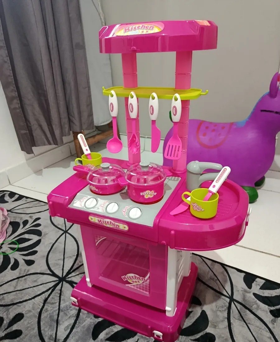 Cozinha de Brinquedo Infantil Princess Replay Kids