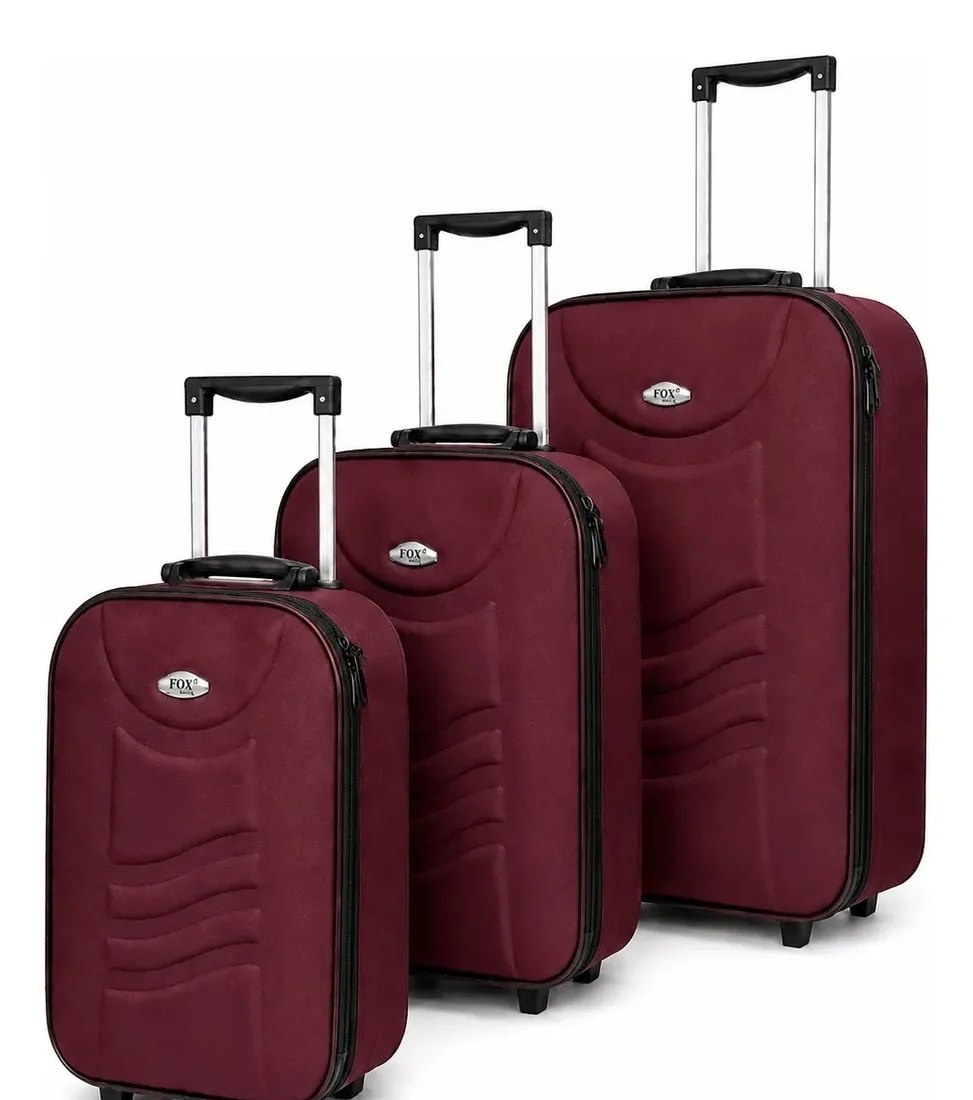 Kit 3 Malas De Viagem Resistente Mala P M G Padrão Anac