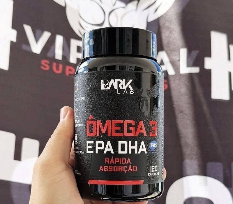 Ômega 3 EPA DHA 120 Cápsulas Dark Lab