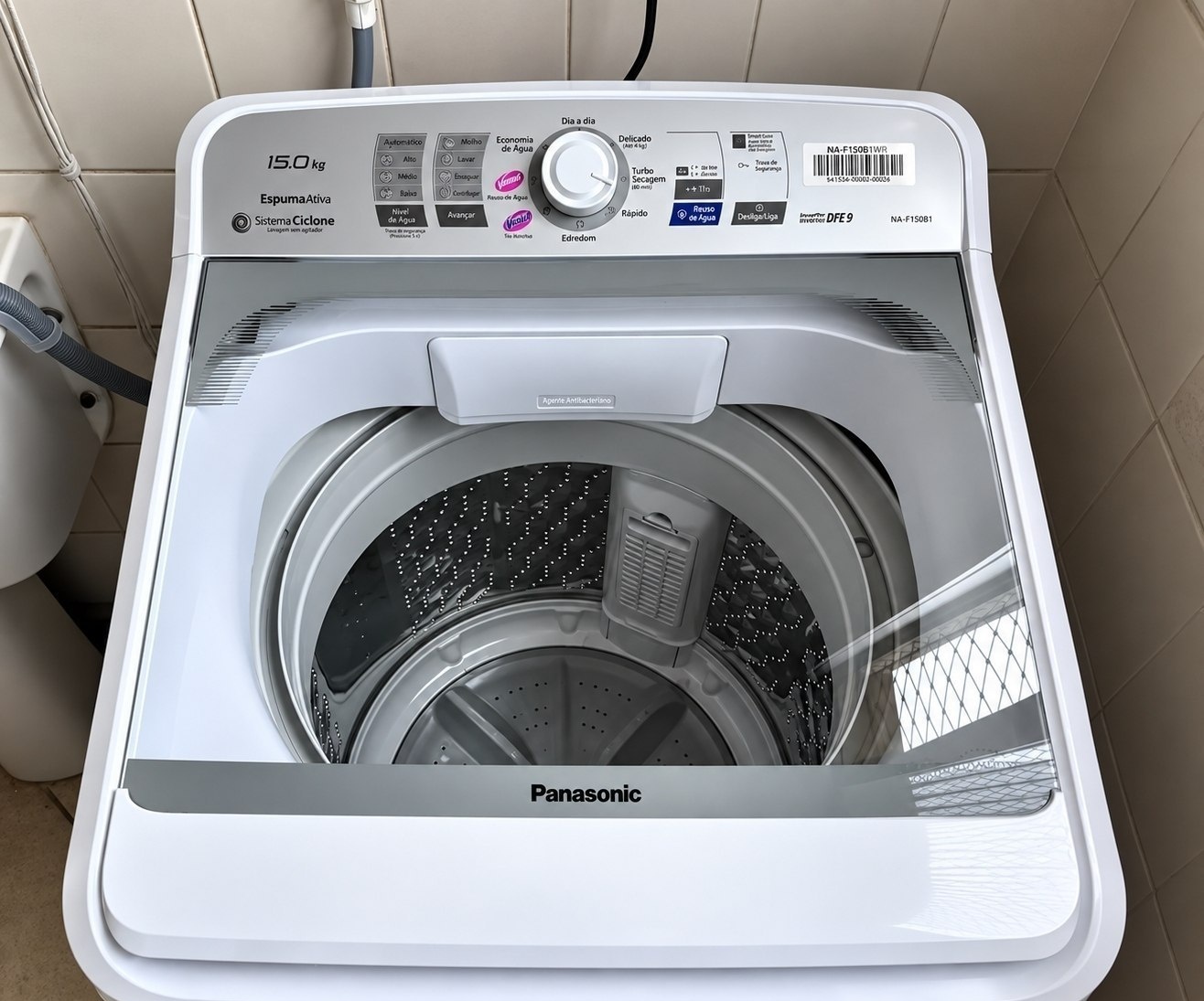 Máquina de Lavar Panasonic 15kg 220V