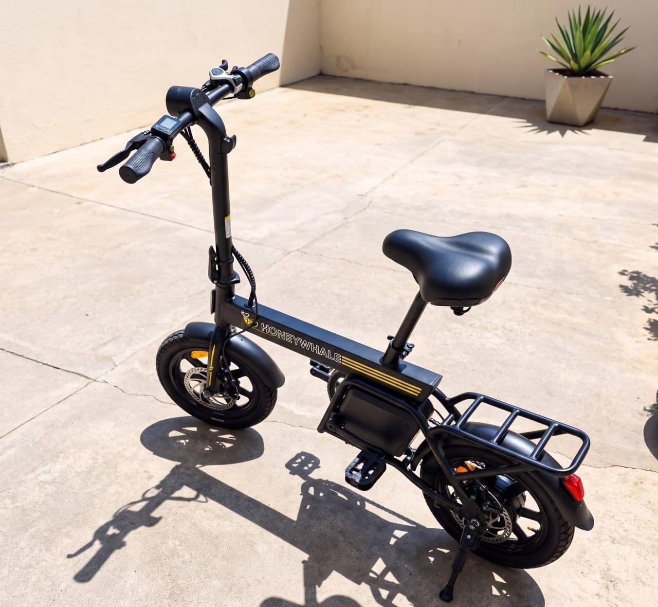 Bicicleta Elétrica Honeywhale B20 440w-35km-25kmh-120kg