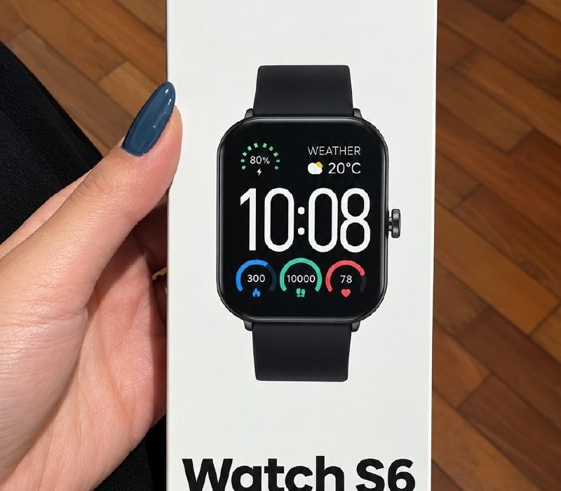 Relógio Inteligente Haylou S6 2.01 Sport IP68
