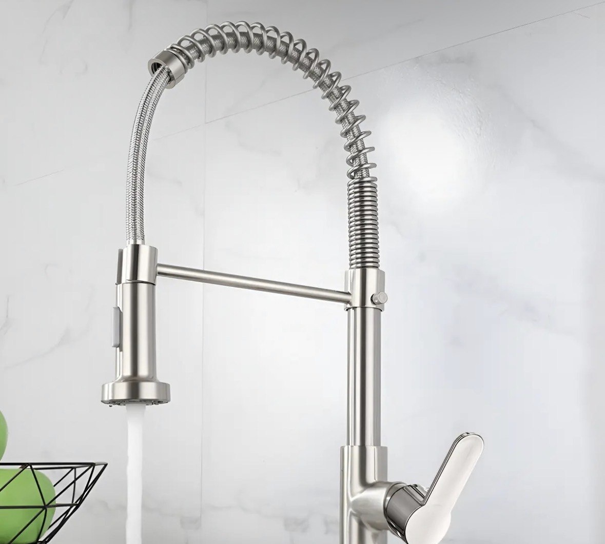 Torneira Cozinha Gourmet Bancada Flexível Monocomando Pia
