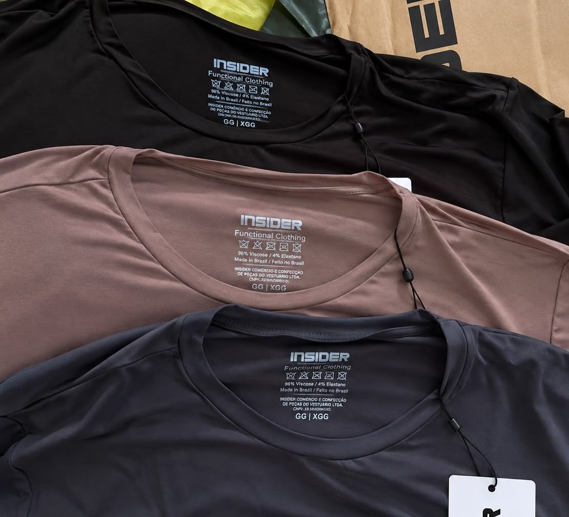Camiseta Light T-shirt Insider 3 cores