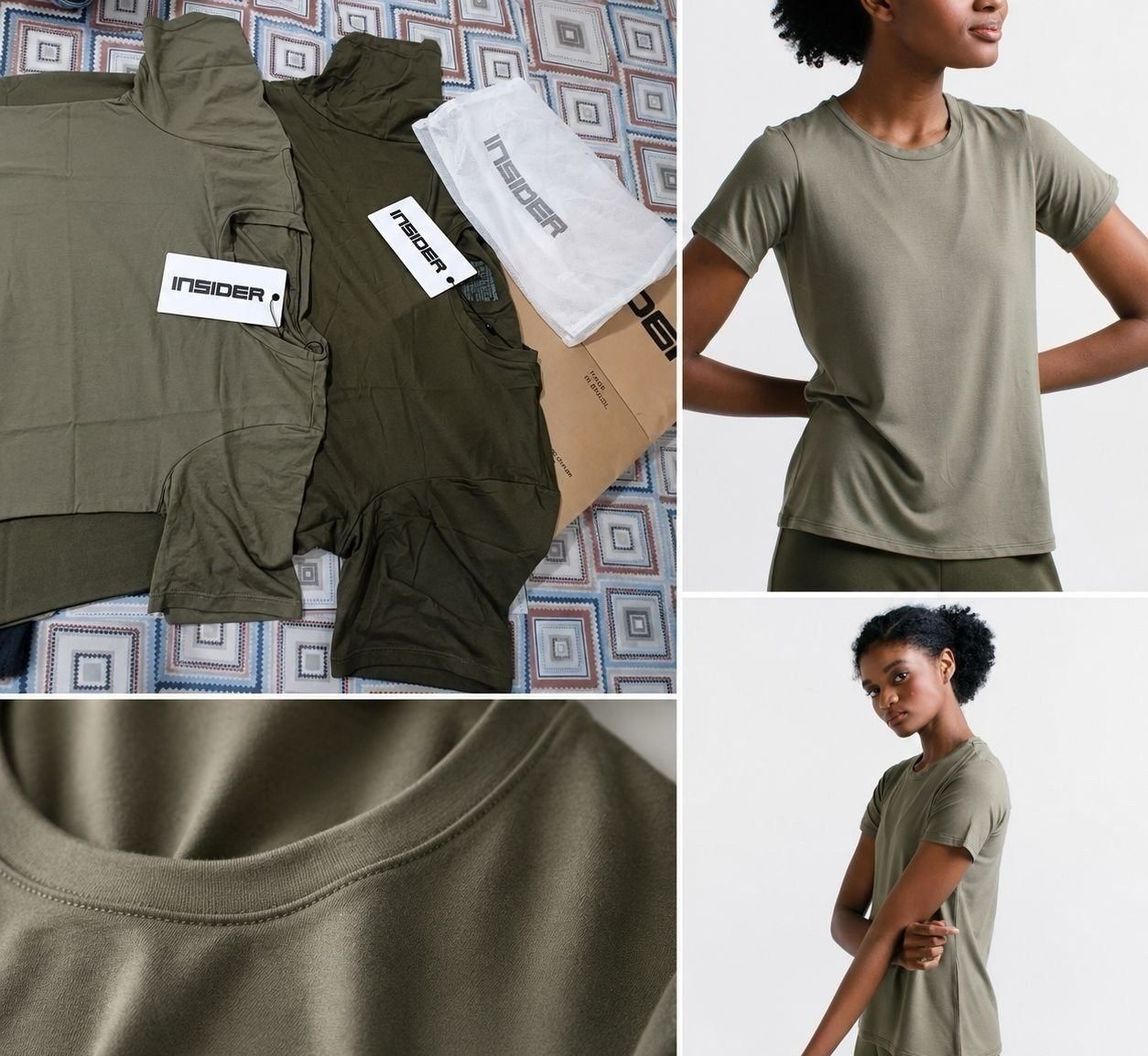Kit 2 Camisetas Daily T-Shirt Feminino