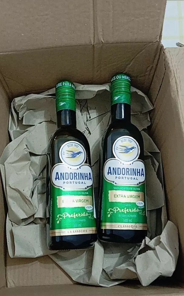 Kit Azeite de Oliva Extra Virgem Andorinha 500ml  2 Unidades