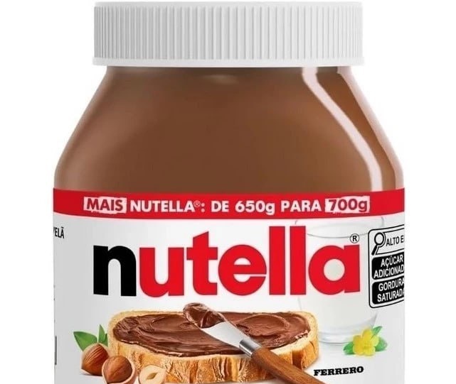 Nutella Ferrero Creme de Avelã 700g
