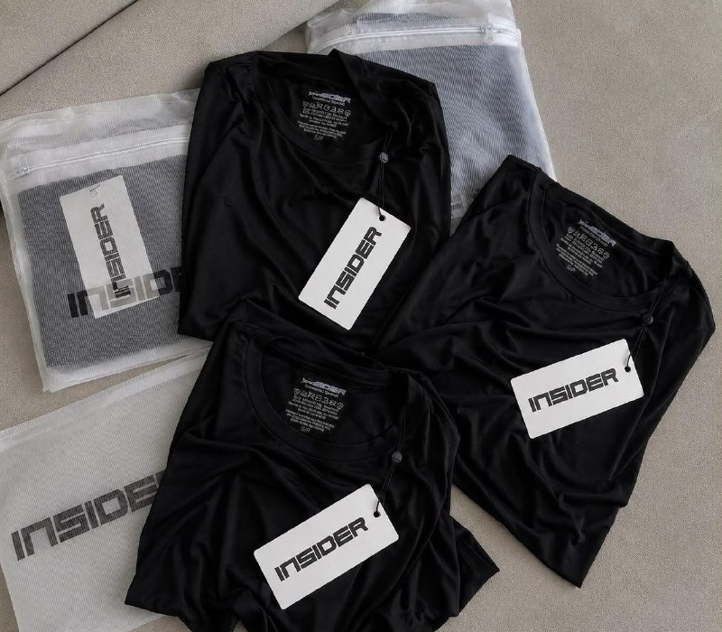 Kit com 3 Camisetas Light Insider