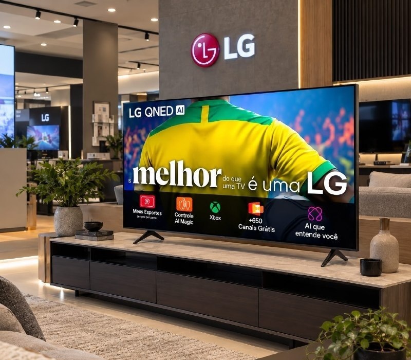 Smart TV 4K 50 LG Processador AI α7 Ger8