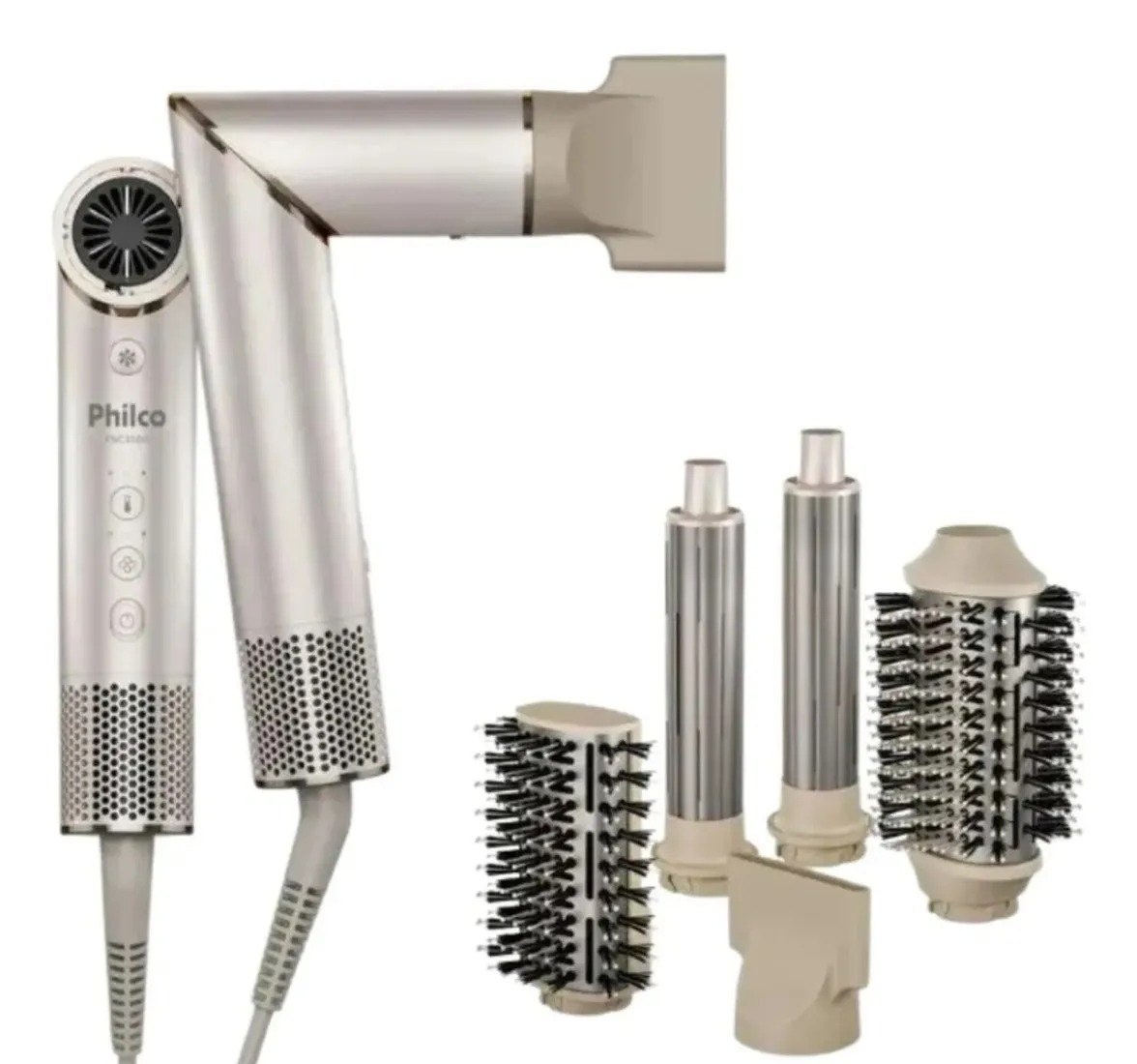 Secador De Cabelos Philco psc3500 4 Em 1 dobrável