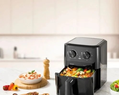 Fritadeira Elétrica Air Fryer Quad Fry 4,2 L,1400w Preto Elgin