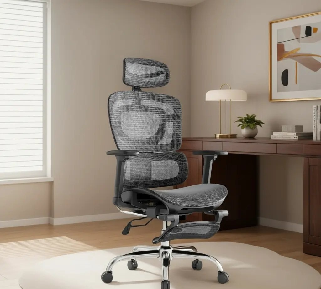 Cadeira De Escritório Ergonômica Mônaco Bt07 Luvinco