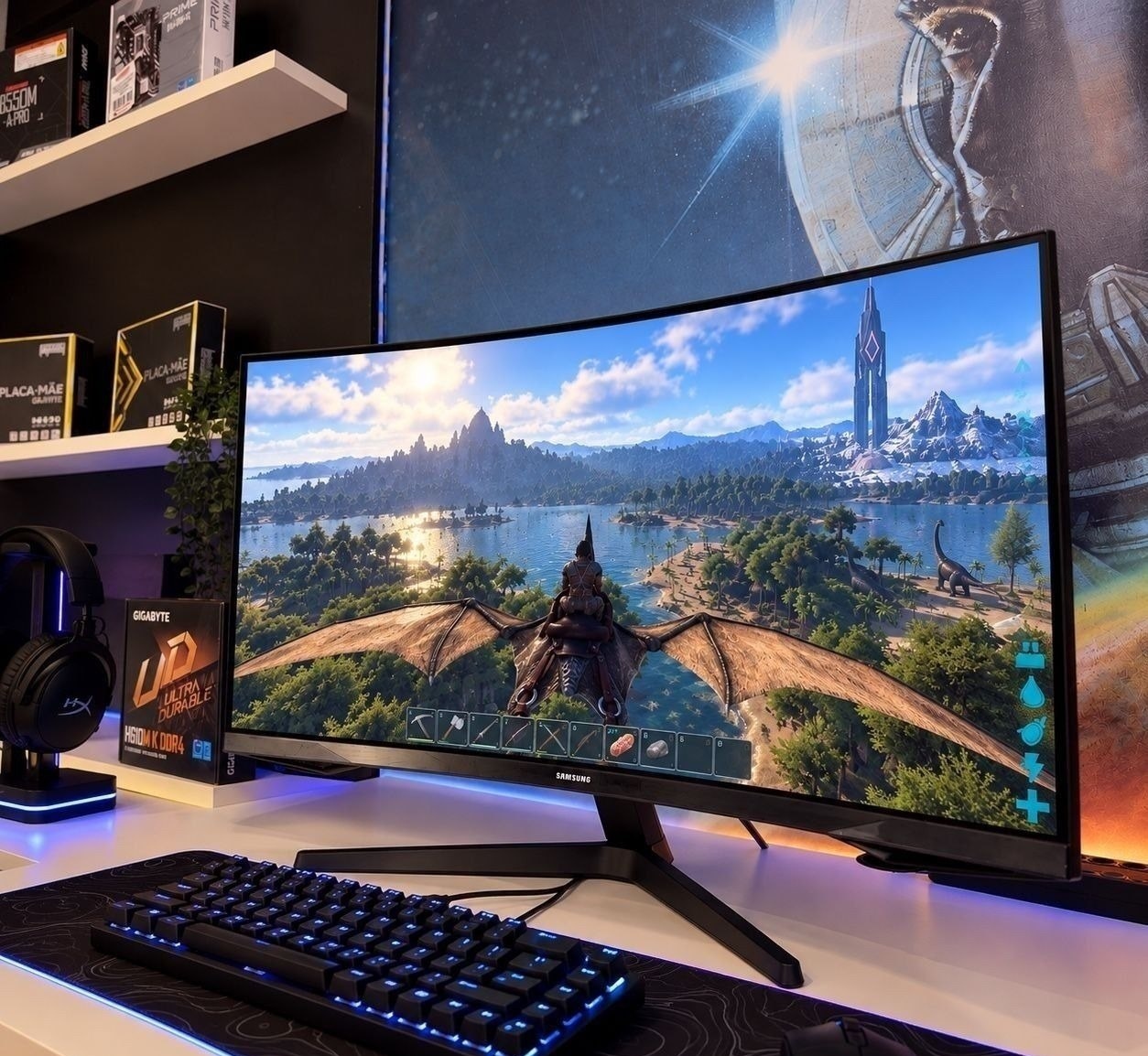Monitor Gamer Samsung Odyssey G5 32 Curvo 165hz 1ms