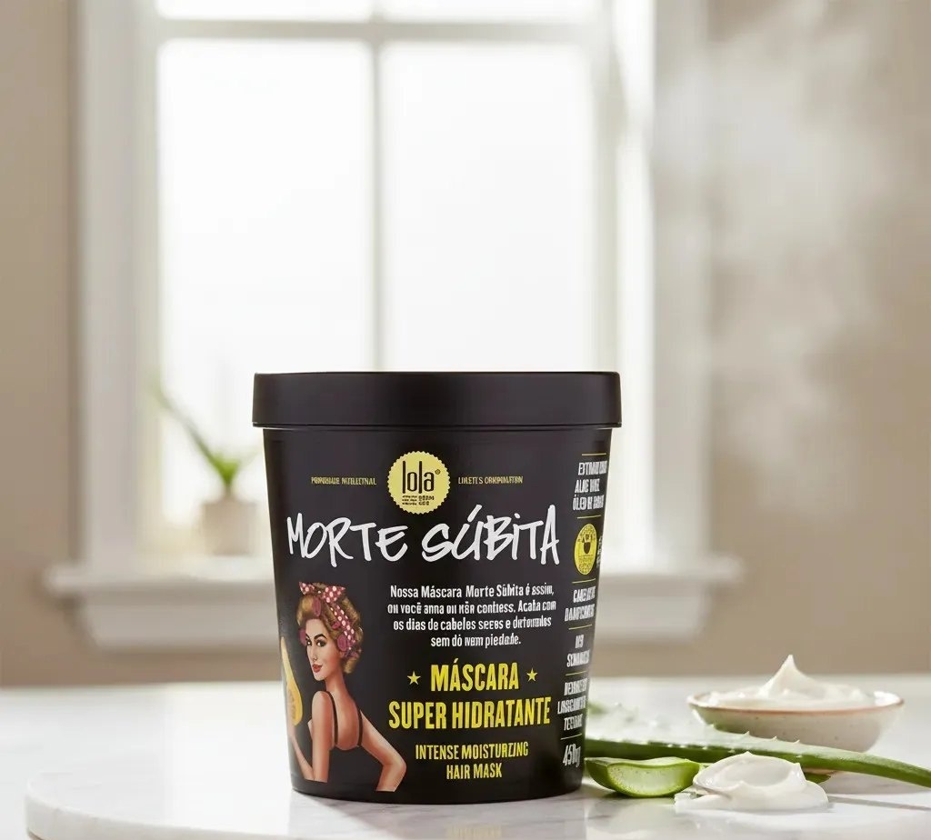 Máscara De Hidratação Morte Súbita 450g Lola Cosmetic