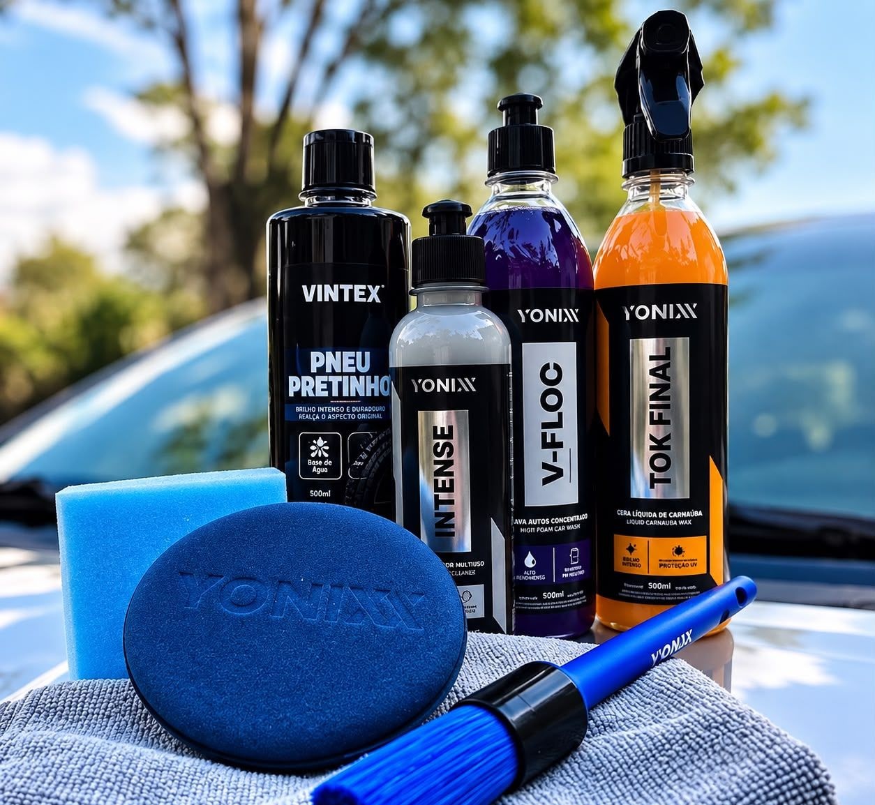 Kit Shampoo V-floc Cera Tok Final Intense Vonixx Pretinho