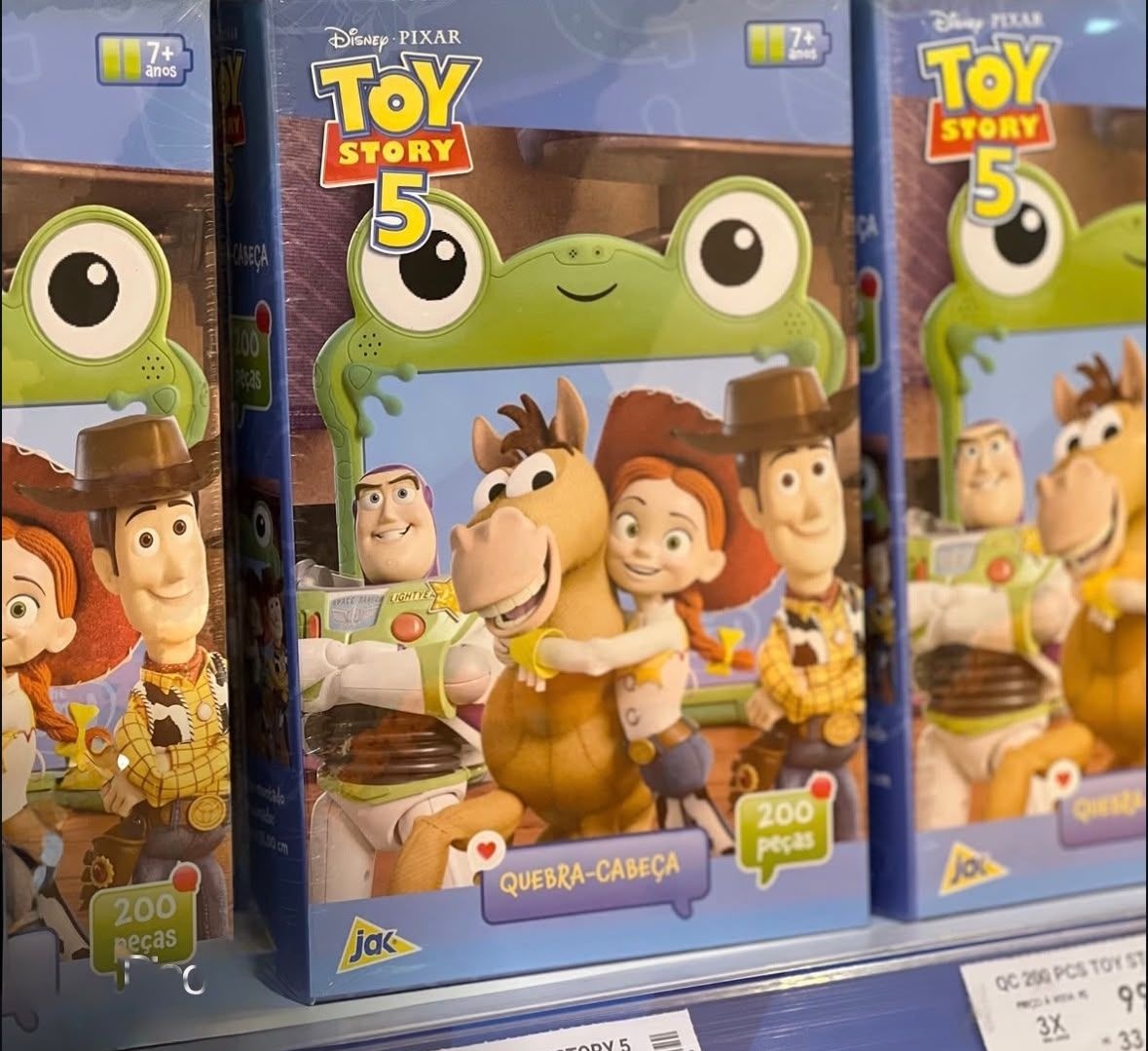 Quebra-Cabeça Toy Story 5 200 Peças