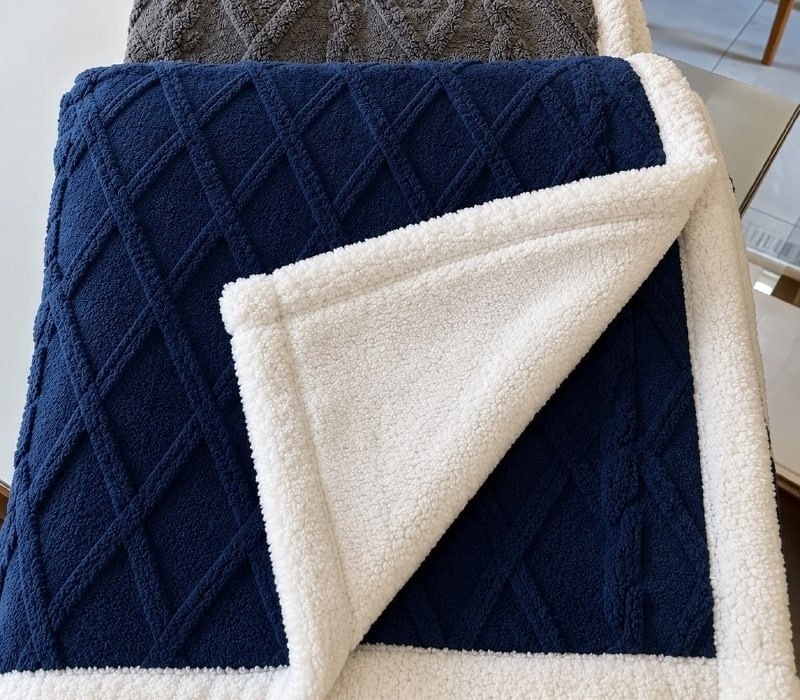 Cobertor Manta De Casal Sherpa 2,00x1,80cm 10 Cores