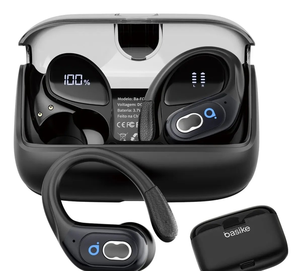 Fone De Ouvido Bluetooth Corrida Gancho
