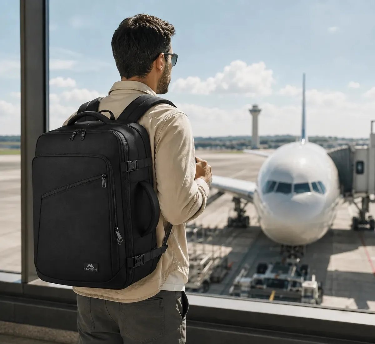 Mochila Viagem Masculina 40L Grande Impermeável Reforçada