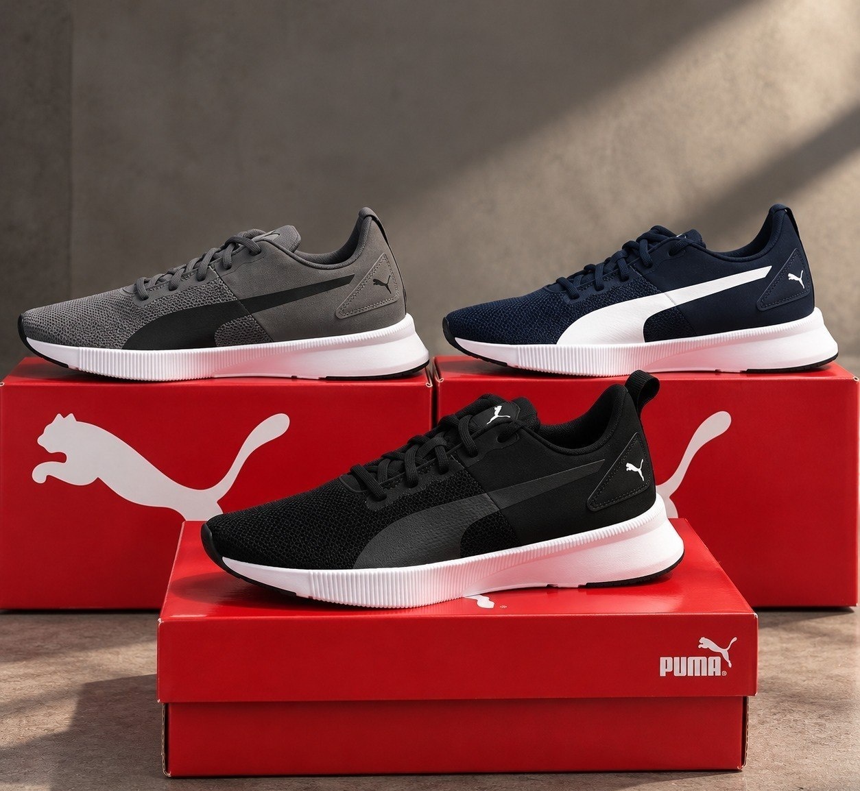 Tênis Puma Flyer Runner Mesh Bdp 4 cores