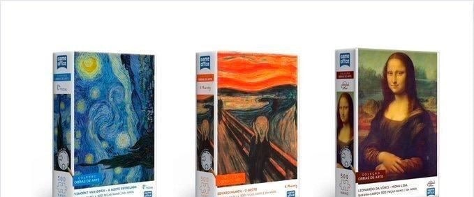 Edvard Munch O Grito 500 pcs