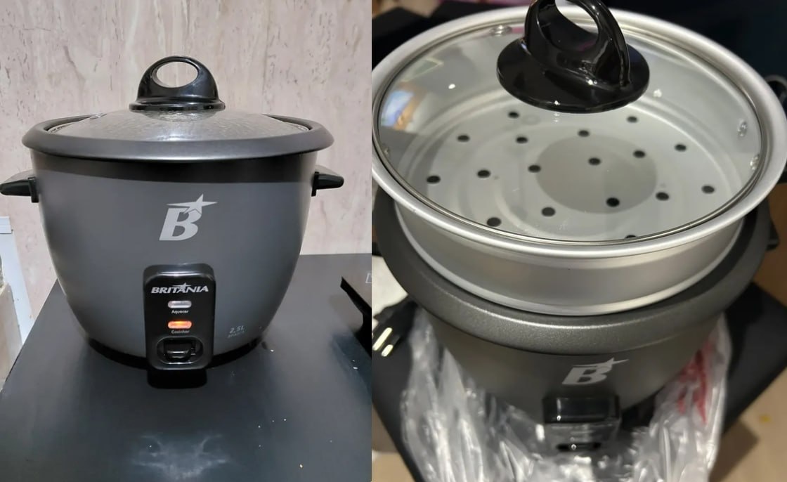 Panela Elétrica Multifuncional Britânia 7 xícaras 500W 220v