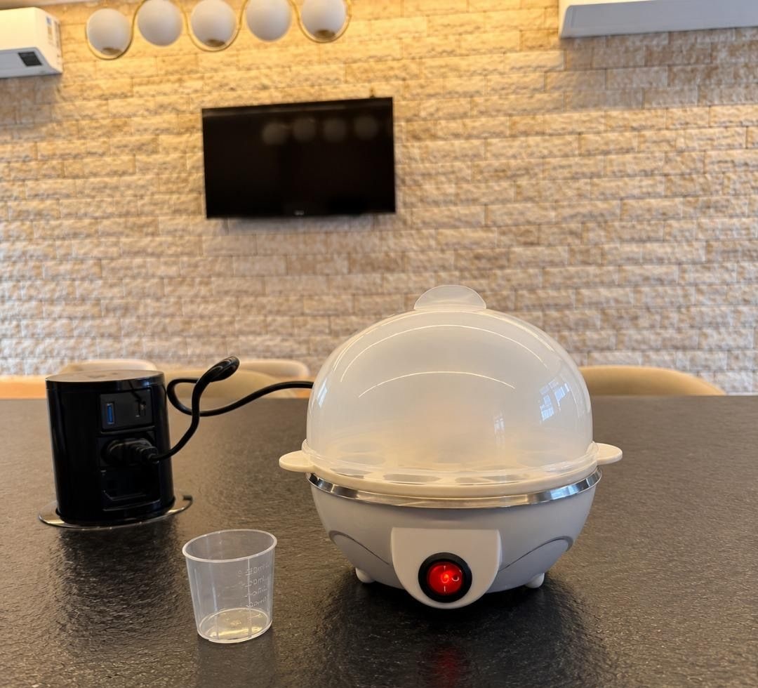 Cozedor Elétrico De Ovos A Vapor Portátil 110v