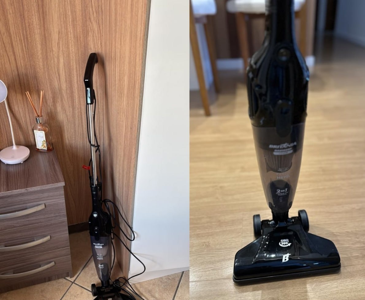 Britânia BAS1295P Aspirador de Pó 2 em 1 1250W