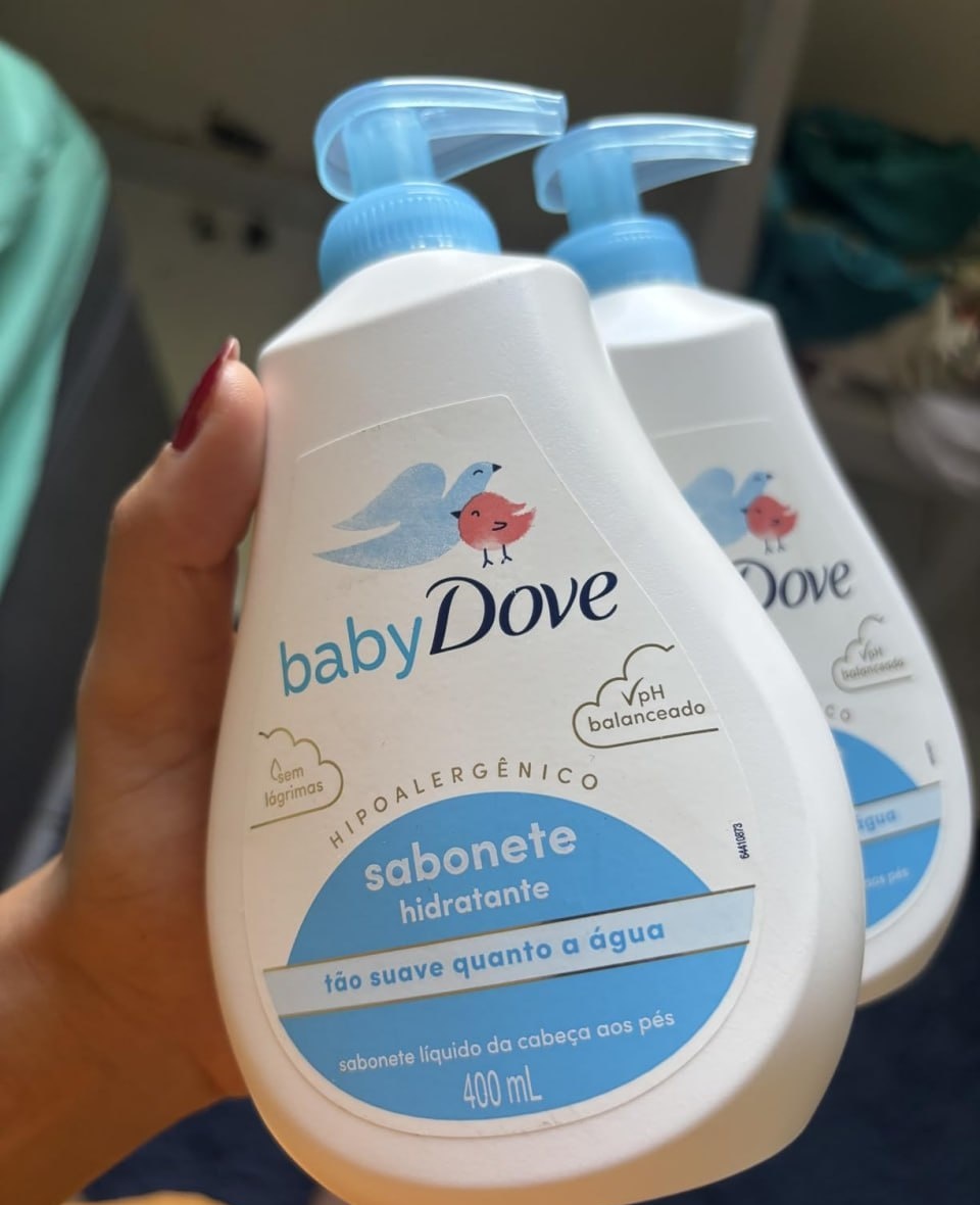 Sabonete Líquido Baby Dove Hidratação Enriquecida 400ml