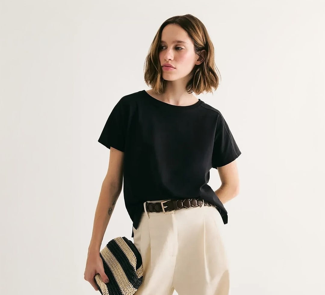 Blusa Feminina Regular Em Viscose Hering