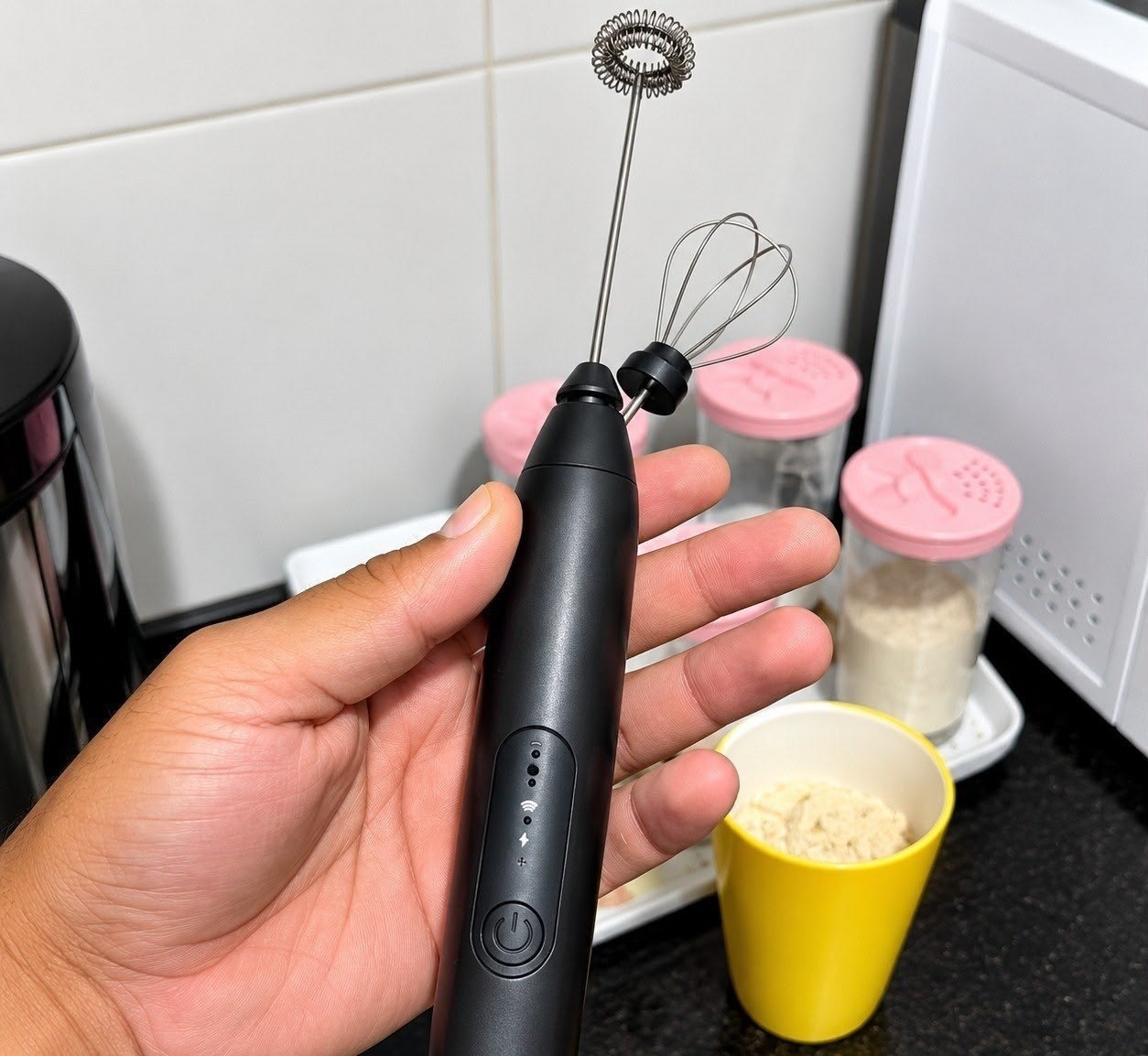 Mixer Portátil 2 Em 1 Recarregável