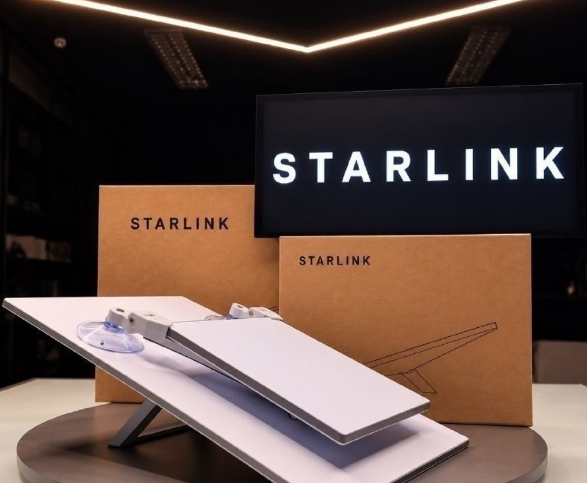 Antena de Internet Via Satélite Starlink Mini