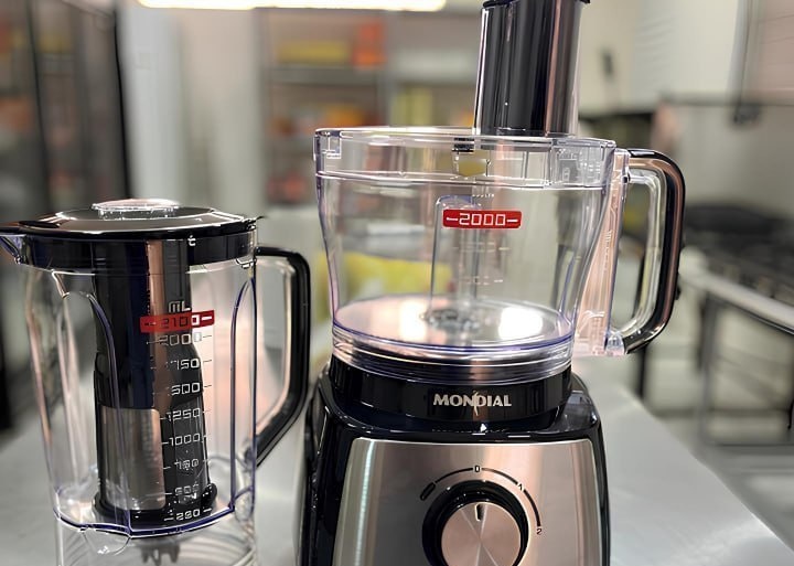 Multiprocessador Turbo Chef 5 em 1 Mondial 1000W
