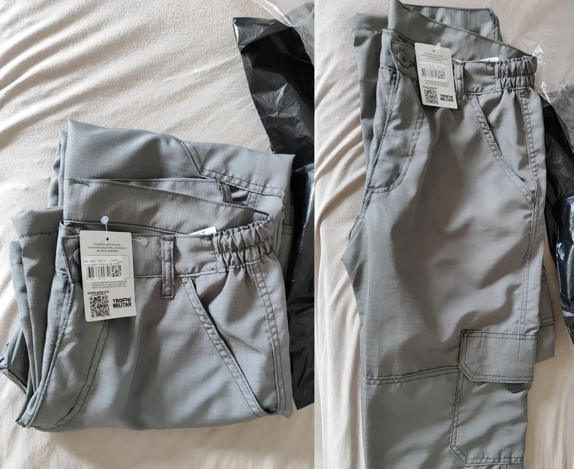 Calça Tática Militar Cargo 6 Bolsos Reforçada 5 Cores