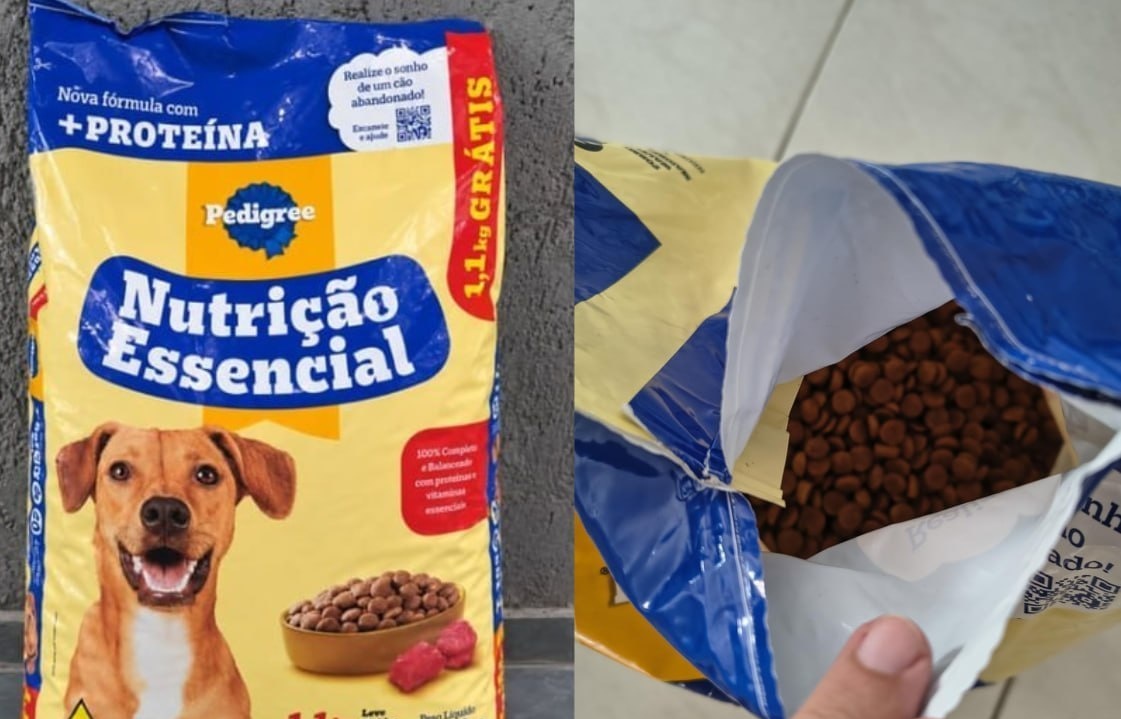 Ração Pedigree Nutrição Essencial Carne Para Cães Adultos 10.1kg