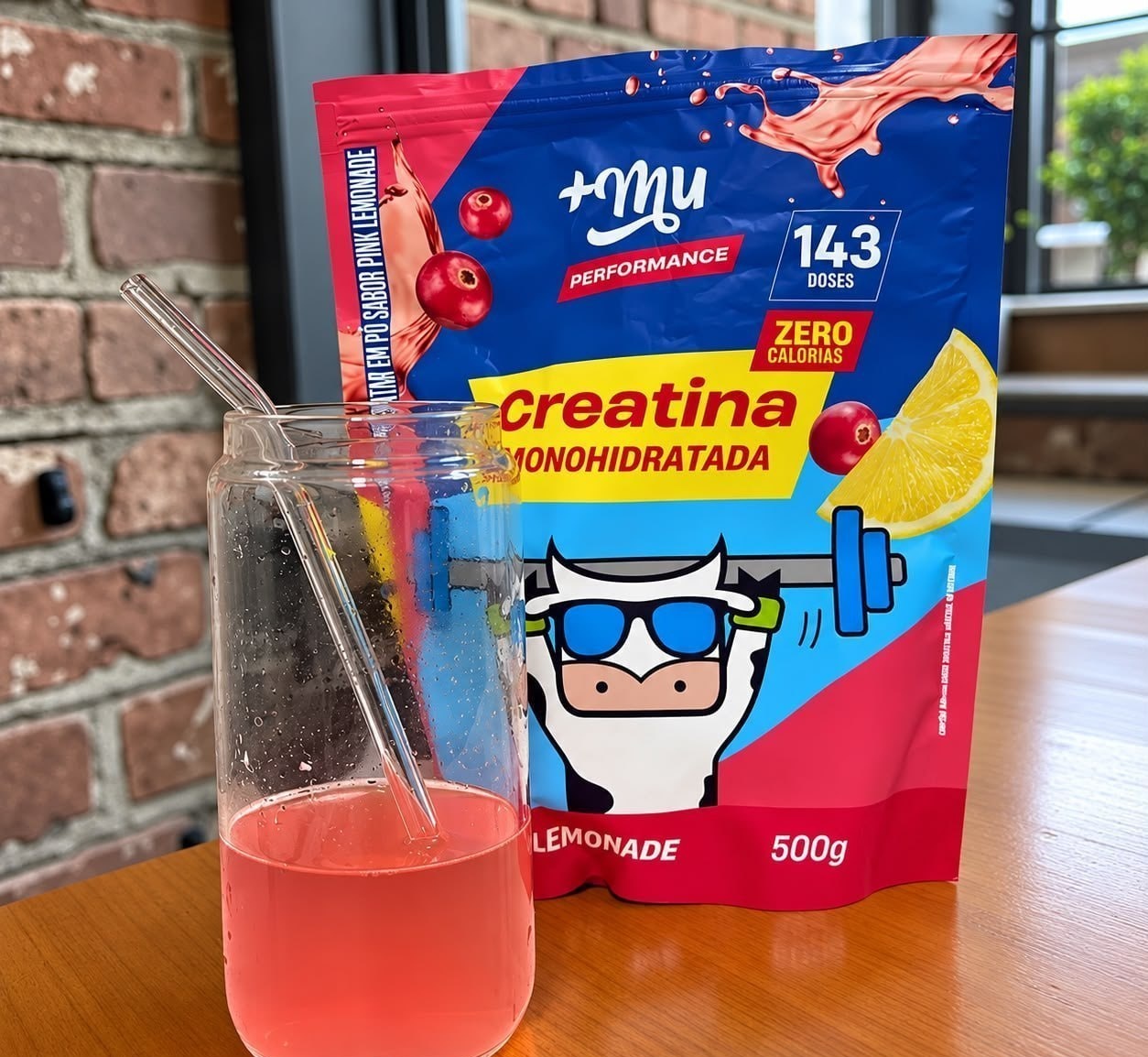 Creatina Monohidratada 100 Pura Mais Mu 500g