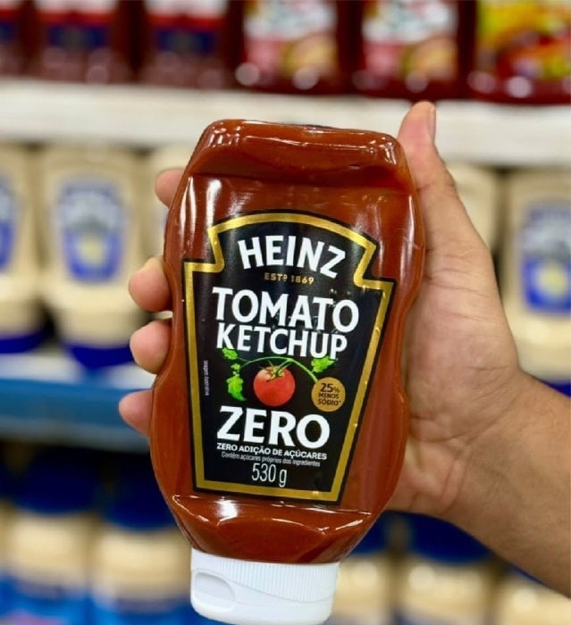 Heinz Ketchup Zero Açúcar 530g