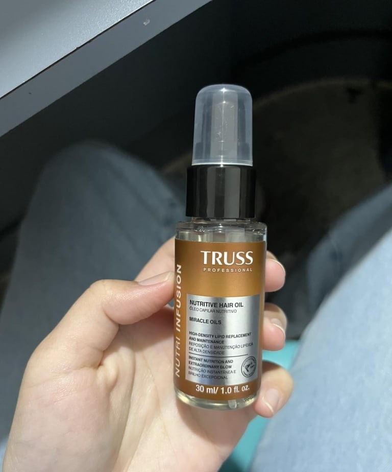 Truss Óleo Capilar Nutrição Profunda e Controle de Frizz 30ml