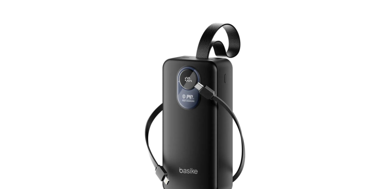 Power Bank Basike 30000mAh Display Led Carga Rápida 22.5W