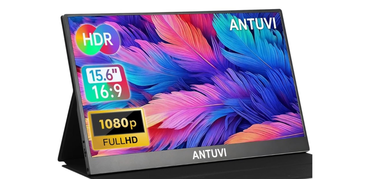 Monitor Portatil 15,6 FHD 1080P  Case