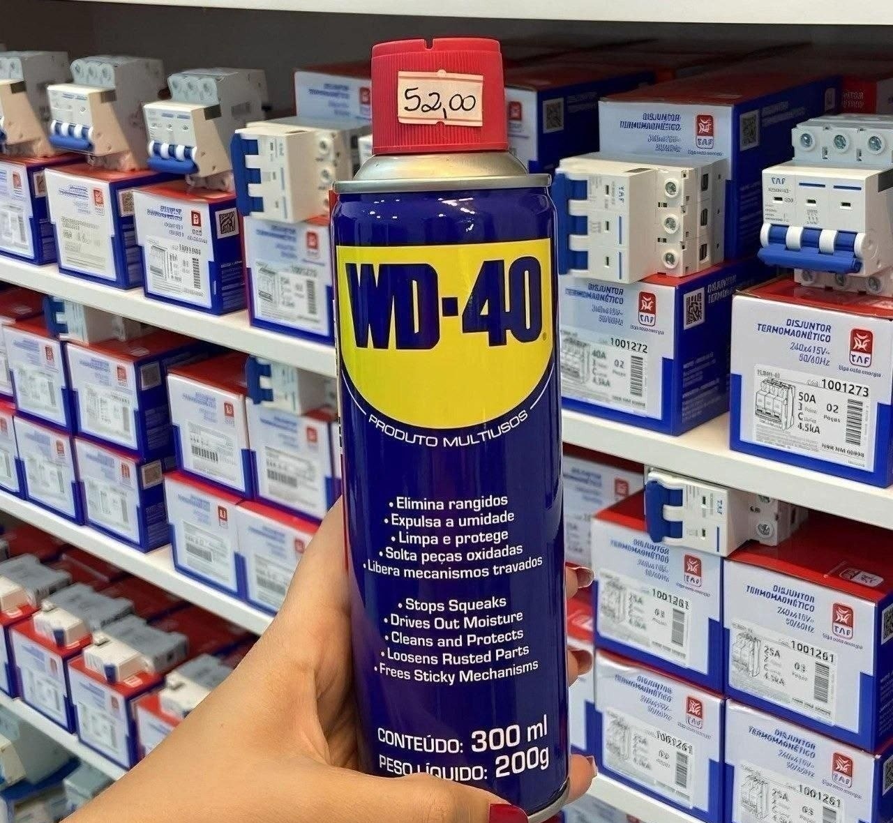WD 40 Spray Multiusos Desengripa Lubrifica 300ml