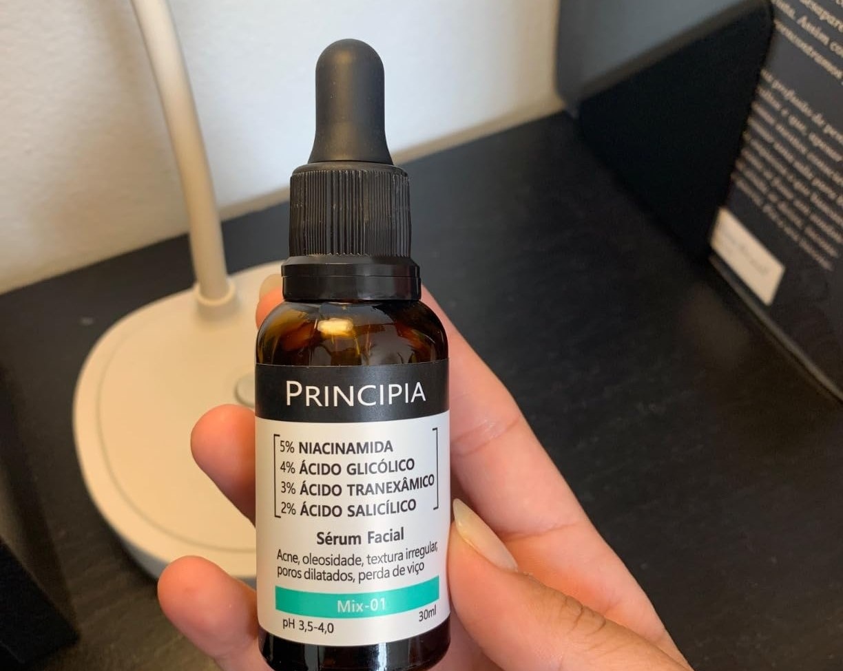Sérum Principia 5 Niacinamida  4 Glicólico  3 Tranexâmico  2 Salicílico Mix-01 Anti-acne 30ml