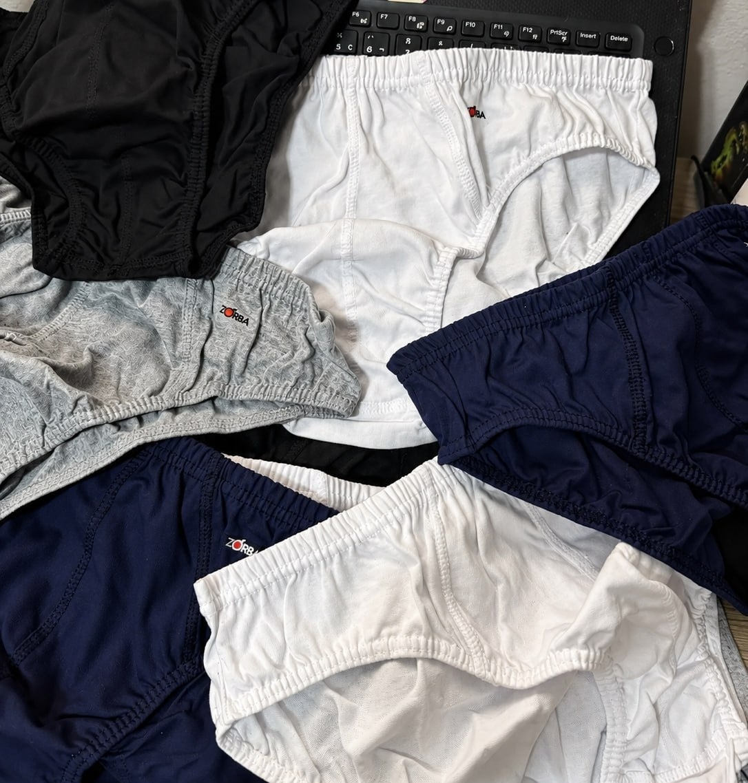 Kit 10 Cuecas Zorba Slip Algodão