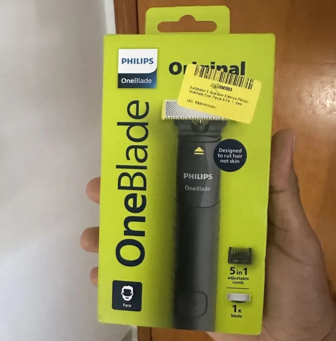 Barbeador Philips OneBlade 5 em 1