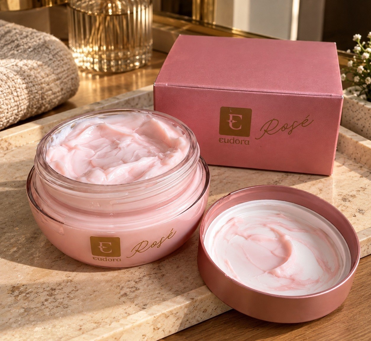 Hidratante Corporal Eudora Rosé 250g