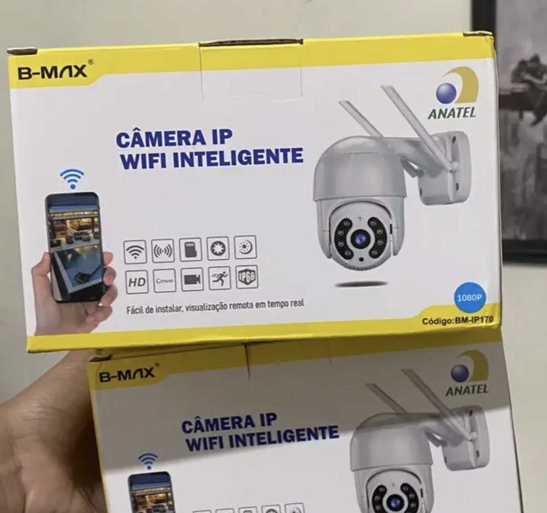 Kit 2 Câmeras Segurança Ip Interna Externa Wifi iCSee Infravermelho Prova DÁgua - HW