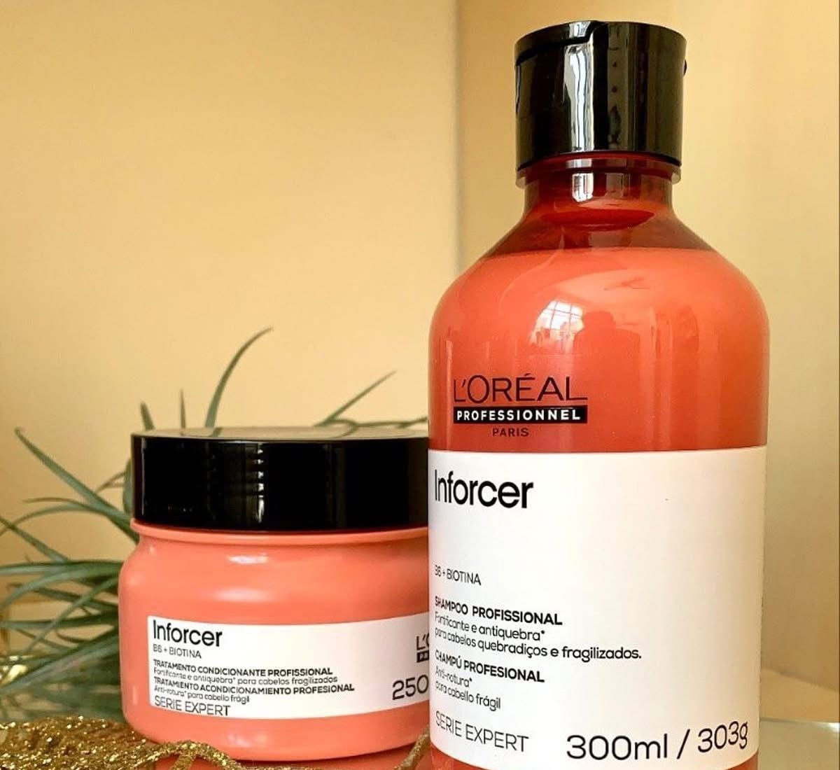 Kit Loréal Professionnel Inforcer Serie Expert Sh  Mask