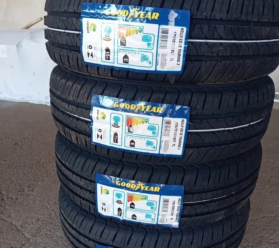 Kit com 4 Pneus 17570r13 Kelly Edge Touring Goodyear 82T
