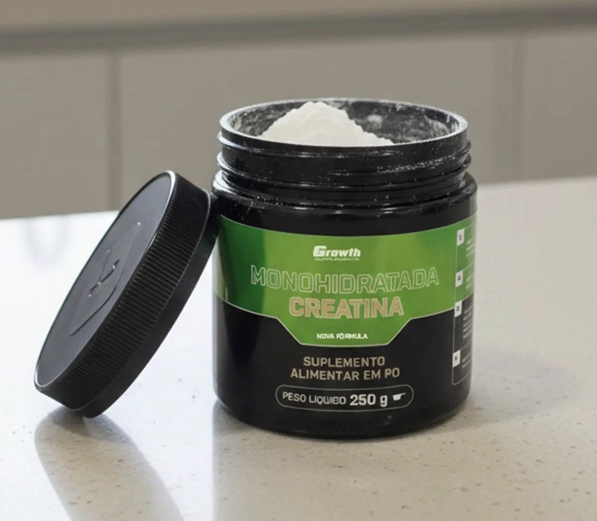 Creatina Growth Supplements Monohidratada em pó Sem sabor x 250g