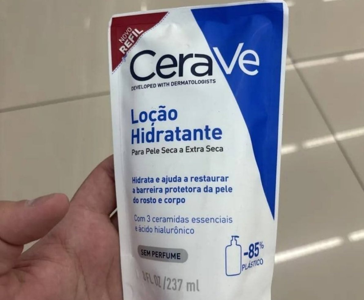 Refil Loção Hidratante CeraVe Para Pele Seca 237ml